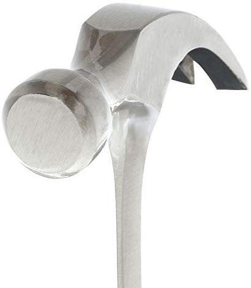 Estwing Hammer - 16 oz Curved Claw with Smooth Face & Genuine Leather Grip - E16C