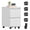 2-White, variant on 2 Drawer Mobile File Cabinet with Lock, Metal File Cabinets with Wheels,Small Rolling File Cabinets for Home Office, File Cabinet Ffit Hanging Letter/Legal/A4 File