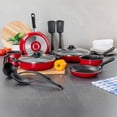 thumbnail image 4 of Batería de Cocina con Antiadherente Classic 12 Piezas de Aluminio - Color Rojo, 4 of 9