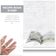 thumbnail image 5 of CIMAXIC Book Holder for Shelf Acrylic Transparent 1 Set, 5 of 6