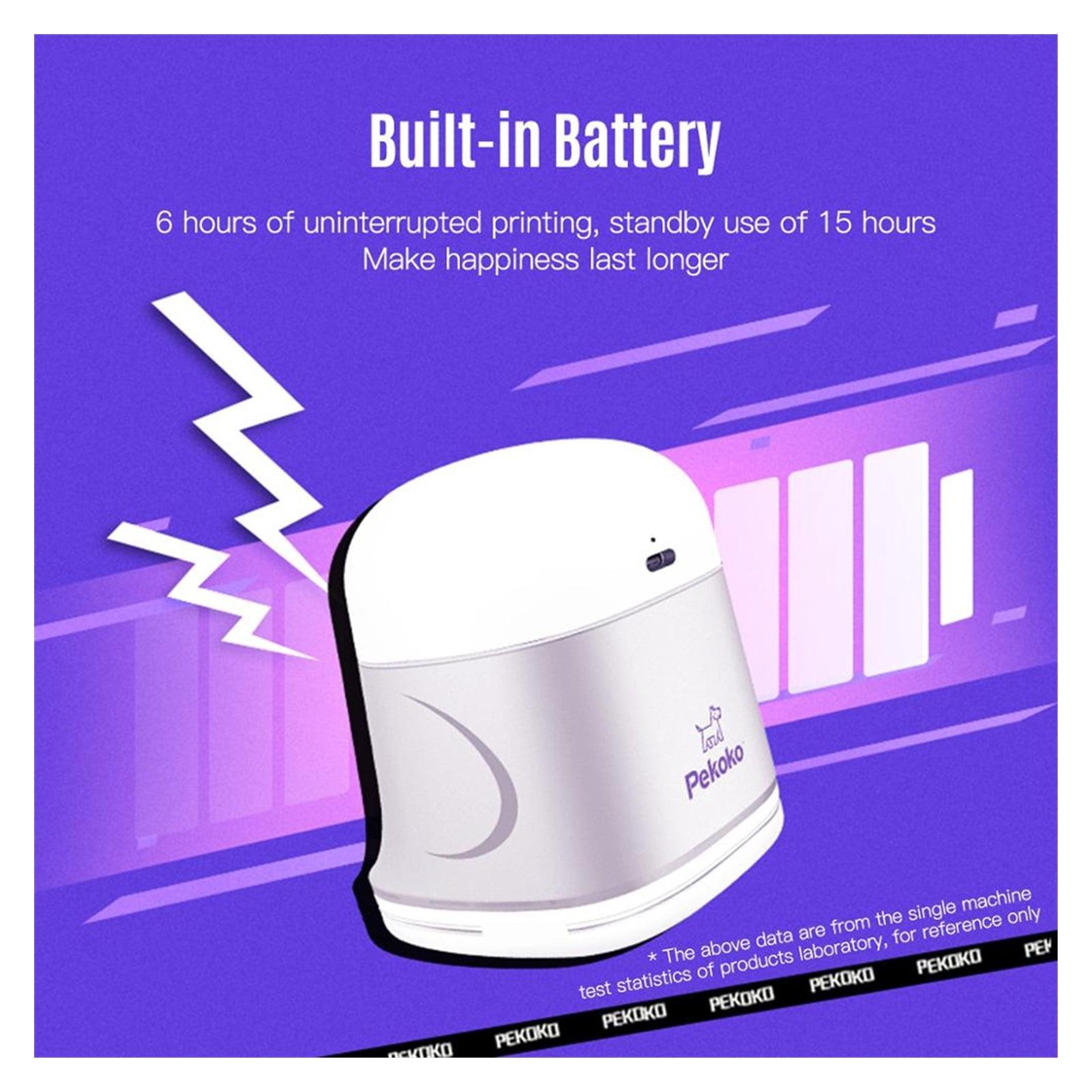 Portable Color Inkjet Printer Handheld Printer Support 1200dpi Wireless Connection Compatible Smartphone ,Easy to Use