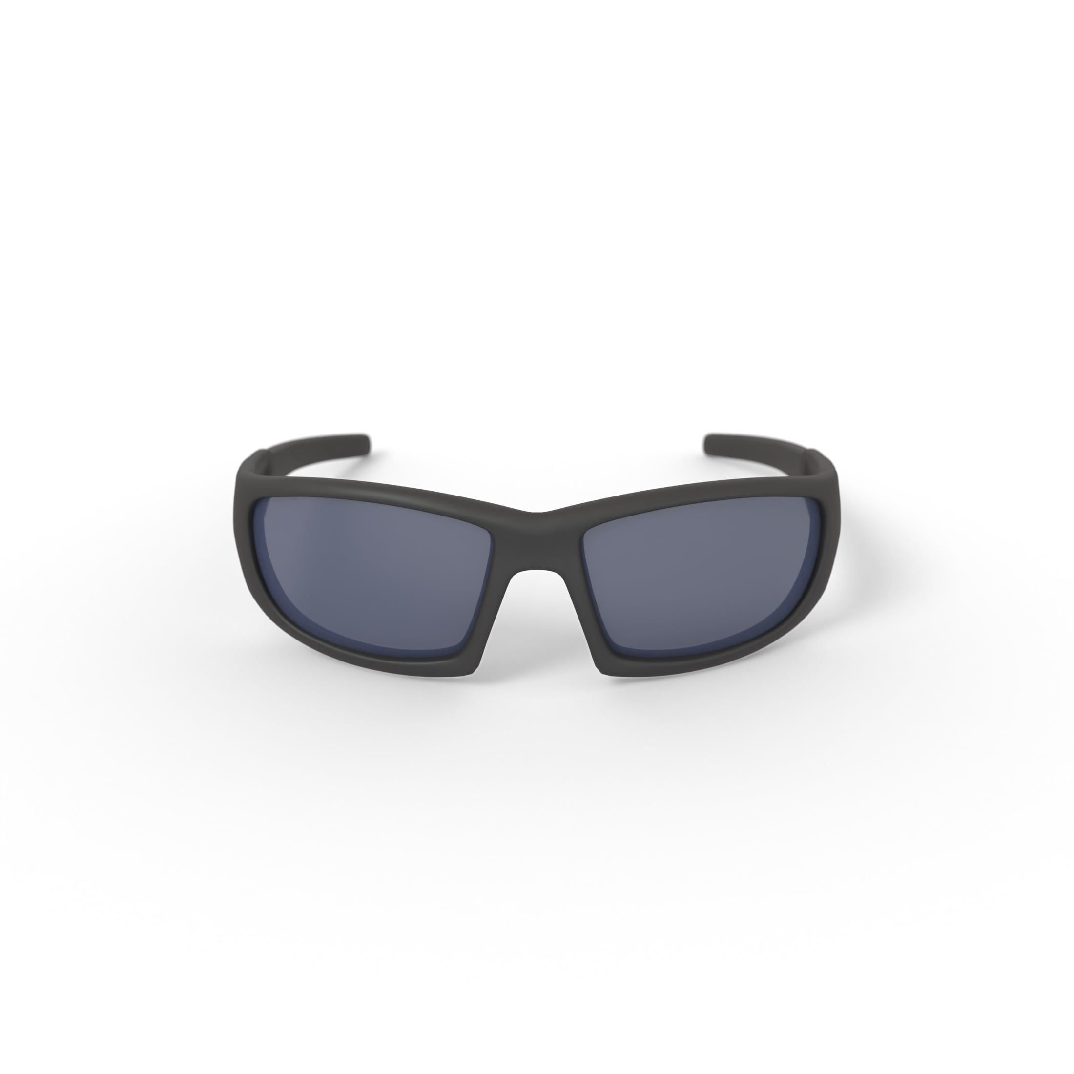 DVX Static Sport Prescription Sunglasses, Grey Lenses/Matte Black Frame, OSHA Compliant ANSI Z87.1
