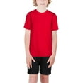 thumbnail image 4 of Black Bear Boys’ Athletic T-Shirt – 4 Pack Active Performance Dry-Fit Sports Tee (Sizes: 4-18), 4 of 6