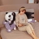 thumbnail image 5 of Peluche de panda gigante de 50 a 150 cm, almohada cilíndrica de animal, peluche de koala, amigo durmiente para niños, 50 cm, panda, 50 cm, panda, 5 of 5