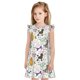 thumbnail image 1 of Balery Colorful Poodle Dog Camisón de princesa para niñas, pijama de algodón con mangas abullonadas, suave y bonito.-X-Large, 1 of 6