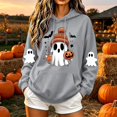 thumbnail image 2 of Fewfanhot Sweatshirt for Women Funny Graphic Long Sleeve Halloween Holiday Sweatshirt for Halloween Gifts Ideal for Party & Daily Wear, 2 of 5