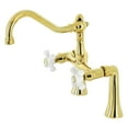 thumbnail image 2 of Kingston Brass KS3235PX Restoration Deck Mount Clawfoot Tub Faucet, Oil Rubbed Bronze, 2 of 4