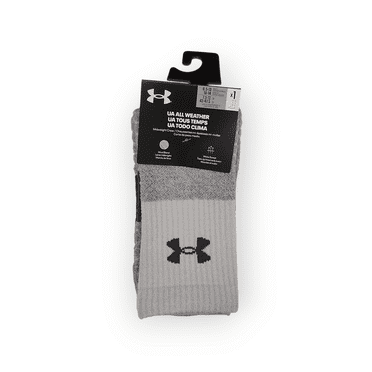 Under Armour Men's UA All Weather Wool Blend Crew Socks Size Large 8.5-13