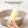 thumbnail image 4 of Sponge Bottle Cleaning Brush, Soft Scrubber for Narrow Neck Bottles Hydro Flasks and Baby Nursing Bottles, Multi-Purpose Household Kitchen Cleaning Tool, 2 Piece Set, Green, 4 of 8