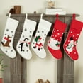 thumbnail image 4 of Christmas Sock Decorations Gift Bag Set, Holiday Decorations for Fireplace Mantel, Festive Gifts for Friends and Family, Xmas Stocking Stuffers,C, 4 of 5