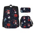 thumbnail image 1 of Balery Vintage Rose Mochila Escolar 3 en 1 para Niños - Mochila Resistente con Lonchera Térmica y Estuche - Mochila Escolar para Niños y Niñas, 1 of 7