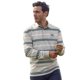 thumbnail image 3 of Atlas For Men - Polo Rayas en Contraste para Hombre (Gris), 3 of 3