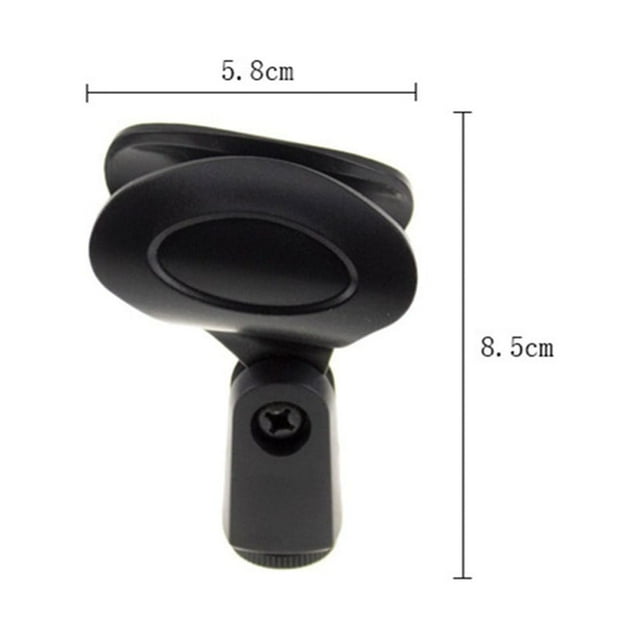 Microphone Clip Clamp With Adapter for Handheld Mic Mount Holder Stand A Shenzhuyue