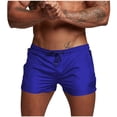 thumbnail image 2 of Mceream Gym Shorts Men with Liner Quick Dry Running Bodybuilding Short Shorts with Pockets Summer Drawsting Lightweight Athletic Shorts Outdoor Casual Workout Running Short Pants Blue S, 2 of 5