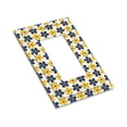 thumbnail image 3 of ZICANCN Outlet Covers Wall Plate, Yellow Floral Texture Background Light Switch Cover Decorative, Duplex Toggle Combo 1-Gang, 3 of 9