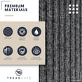 thumbnail image 5 of TreadSafe 15 Pack of Gray Non Slip Stair Treads for Indoors, 8"x30", 5 of 9