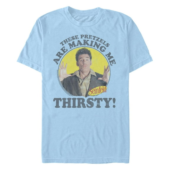 Men's Seinfeld These Pretzels Icon Graphic T-Shirt