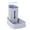 Light Blue2, variant on Automatic Pet Feeding and Hydration Station for Cats and Dogs Indoor Large Capacity Auto Feeder and Water Dispenser Set, 32x20x31 cm, Light Pink1