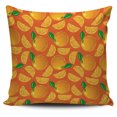 thumbnail image 1 of Orange Pattern Background Pillow Cover, 1 of 5