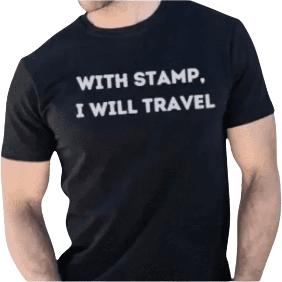 With Stamp, I Will Travel