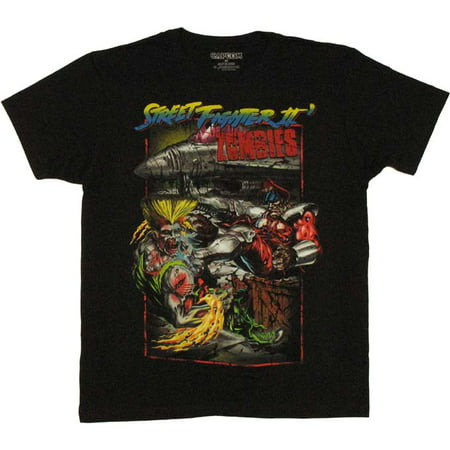 Street Fighter 2 Zombie T Shirt Sheer