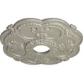 thumbnail image 3 of Ekena Millwork 18"OD x 3 1/2"ID x 1 1/2"P Rotherham Ceiling Medallion (Fits Canopies up to 3 1/2"), Hand-Painted Pearl White, 3 of 6