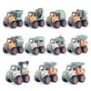 Buytra Baby Simulation Engineering Car Toy Excavator Model Tractor Toy Dump Truck