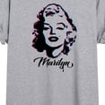 thumbnail image 3 of Marilyn Monroe - Paint Splatter Relaxed Fit T-Shirt, 3 of 5