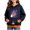 Navy4, variant on CBASIHI Girls Halloween Hooded Sweatshirts with Pockets Long Sleeve Pullover Ghost Print Casual Cute Fleece Warm Hoodies Orange 4 T-12 T
