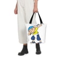 thumbnail image 4 of Lsque Sml Jeffy Pattern Beach Tote,Shoulder Handbag,Spacious Tote Bag,Lightweight Travel Bag,Versatile Shopping Bag, 4 of 6