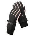 thumbnail image 4 of Guantes de esquí de invierno para hombres y mujeres, para exteriores, con pantalla táctil, cálidos, forrados de vellón, gruesos, impermeables y antideslizantes, 4 of 6