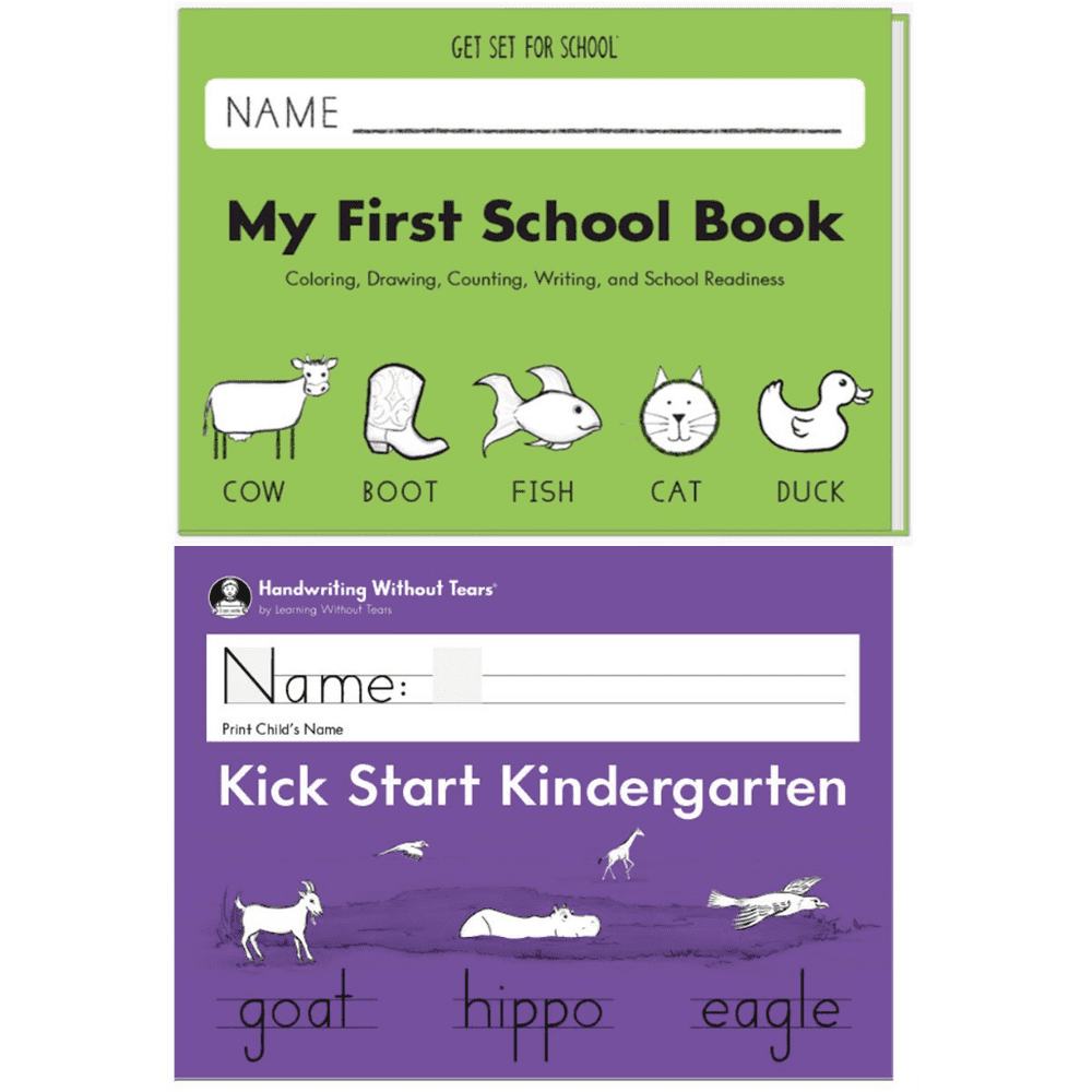 My First School Book + Kick Start Kindergarten, 2018 Edition