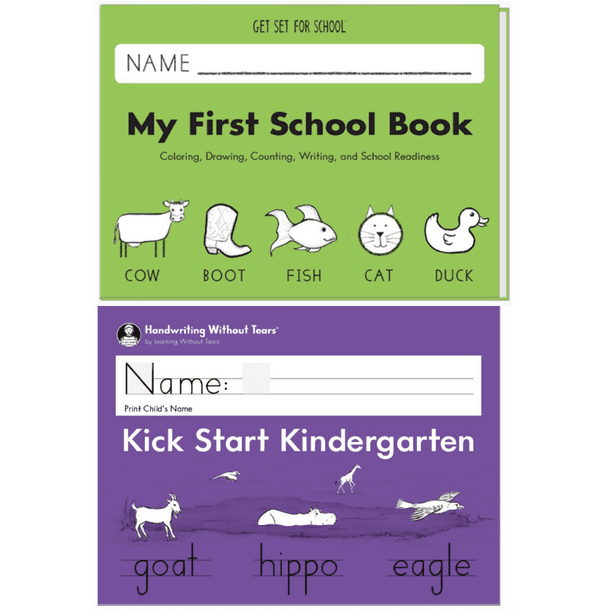 My First School Book + Kick Start Kindergarten, 2018 Edition