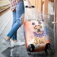 thumbnail image 3 of 4th of July Chinese Shar-Pei Celebrates Independence Day Travel Luggage Cover Dog Lover Suitcase Dust Protective Decor - 12010, 3 of 5