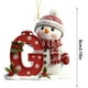 thumbnail image 3 of Adornos navideños, adornos navideños, regalos navideños, 26 letras, decoración para árbol de Navidad, colgante, adornos para árbol de Navidad, adornos navideños DIY, decoración navideña, decoración co, 3 of 9