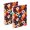 Colorful Paw Heart Hexagon, variant on Haosy Pink Blue Butterfly Love Notebooks 1-subject Journal 60 Sheets A5 College Ruled Paper Detachable Ring 8.3"x5.7"
