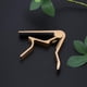thumbnail image 4 of Cejilla Sintonizadora Aleación Tune Clamp Key Trigger Capo para guitarra eléctrica acústica (oro) Likrtyny  Para Estrenar, 4 of 8