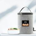 thumbnail image 4 of Portable Milk Bottle Warmer Baby Bottle Bag for Camping Travel Car Gray, 4 of 8