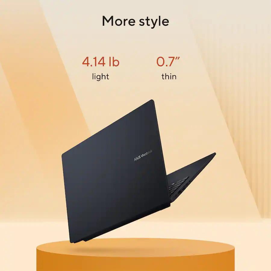 ASUS - Vivobook 16 16" FHD+ Laptop - Copilot+ PC - AMD Ryzen 5 with 16GB Memory - 512GB SSD - Quiet Blue