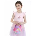 thumbnail image 1 of Bolsa De Hombro Bolso Mini de hombro de felpa con unicornio de dibujos animados, bonito de Alpaca para niñas, regalos para niños, 1 of 5