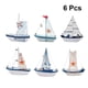 thumbnail image 2 of Modelo de velero de madera Allinless 6 piezas, 2 of 3