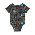 thumbnail image 2 of Rocae Happy Father Day for Baby Climbing Clothes Soft Baby Romper for Active Infants Comfortable and Breathable Crawling Jumpsuit Unisex Baby Outfit 9M, 2 of 8