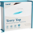 thumbnail image 1 of Lucid - Protector de Colchón 100% Impermeable Ajuste Universal - Cubierta de Tela Toalla, Hipoalergénico y Transpirable - Blanco - Tamaño King, 1 of 6