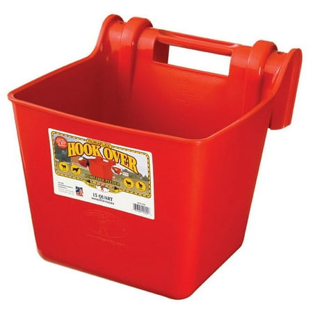 UPC: 0084369153256 | Little Giant HF15RED Hook Over Feeder  15 Qt  Red