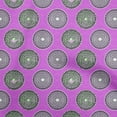 thumbnail image 1 of oneOone Velvet Purple Fabric Asian Block Craft Project Decor Fabric Printed by The Yard 58 Inche Wide-6803, 1 of 4