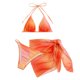thumbnail image 4 of Traje de baño de tres piezas cómodo con almohadilla en el pecho sin aros para mujer OAVQHLG3B Store lin121212, 4 of 4