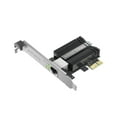 thumbnail image 1 of BrosTrend 5Gb PCIe Network Card, PCIe Ethernet Card with Extra Low-Profile, PCI Express Network Adapter for PC Windows 11/10 & Windows Server 2022 ONLY, PC, 1 of 6