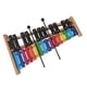 thumbnail image 3 of Xilófono de 27 notas de tamaño completo Glockenspiel fácil de tocar profesional con baquetas para fiestas, enseñanza, conciertos, principiantes y, 3 of 9