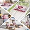 thumbnail image 6 of Happy Valentine's Day Pillow Covers, Linen Long Throw Pillow Case, Love Hearts Romantic Gray Wooden Holiday Pillow Protector Decorative Cushion Cover for Living Room/Bedroom 20" x 36", 6 of 8