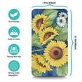thumbnail image 2 of Washable Rubber Sunflower Cute Floral Dish Drying Mats for Kitchen Counter Home Large Coffee Bar Pad Accessories and Decor for Utensils Stemware 17''x31.5'', 2 of 4